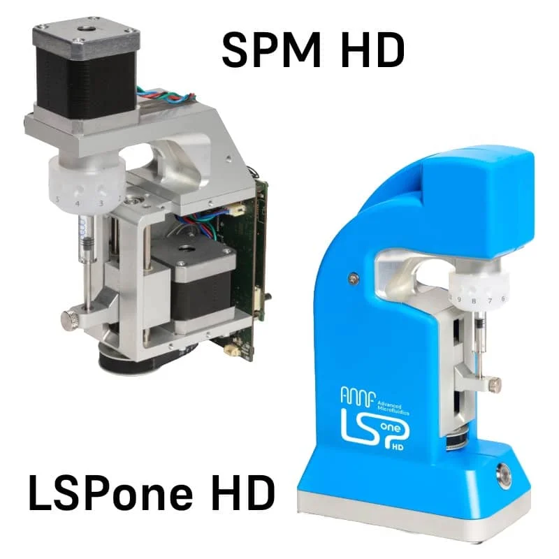 AMF - Tech Notes - Droplet flow control - AMF SPM HD & LSPone HD - Microfluidic programmable syringe pump