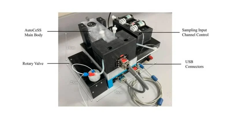 AMF - Publication automated sampling bioreactors - Auto-CeSS setup