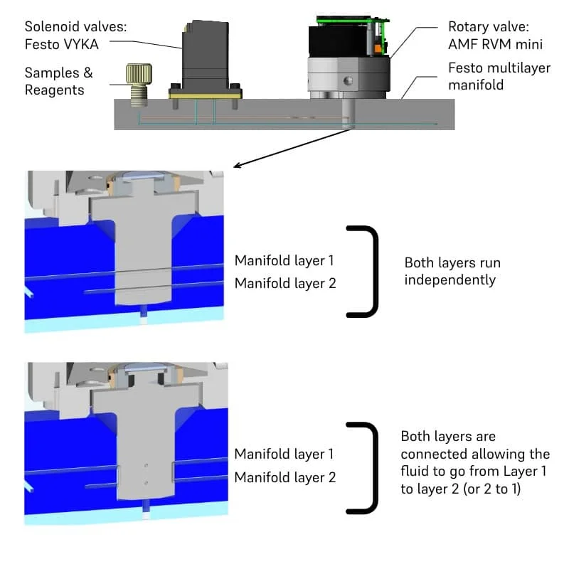 AMF - RVM mini - RVM mini on manifold - explanations